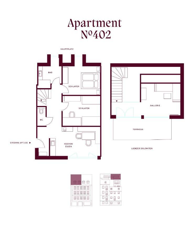 Apartmenthaus Nr 1 Лиенц Экстерьер фото